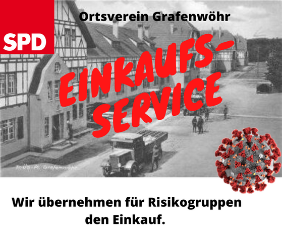 Einkaufsservice des SPD-Ortsvereins Grafenwöhr