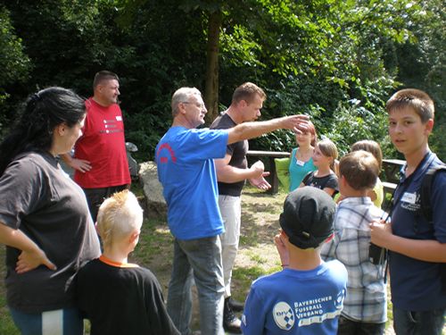 SPD Ferienprogramm - Einweisung Verhaltensregeln Kinder im Zeltlager